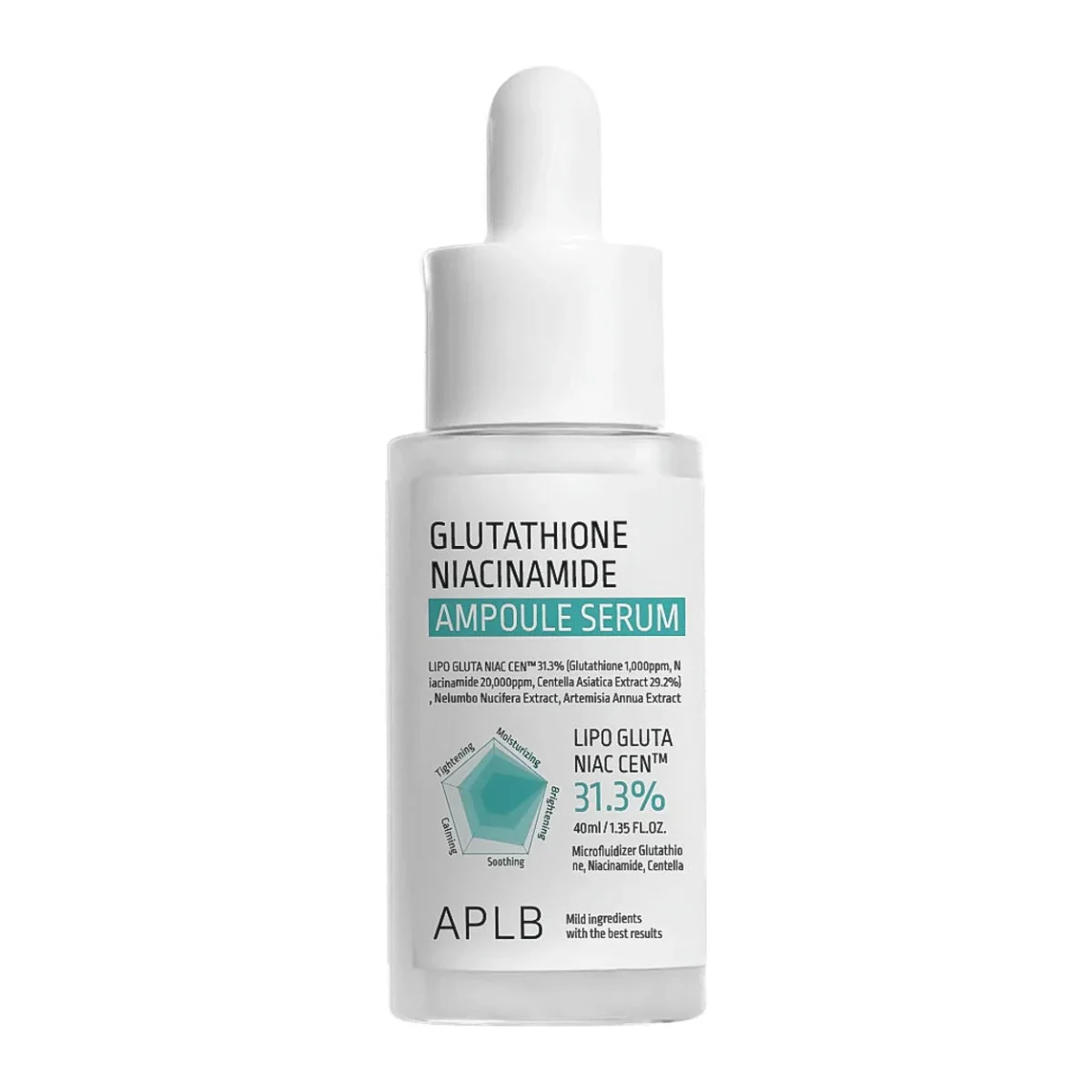 APLB GLUTATHIONE NIACINAMIDE AMPOULE SERUM 40ML
