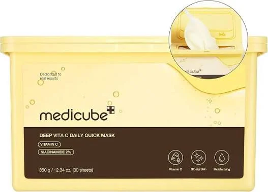 (SB) MEDICUBE DEEP VITA C DAILY QUICK MASK (30PCS)