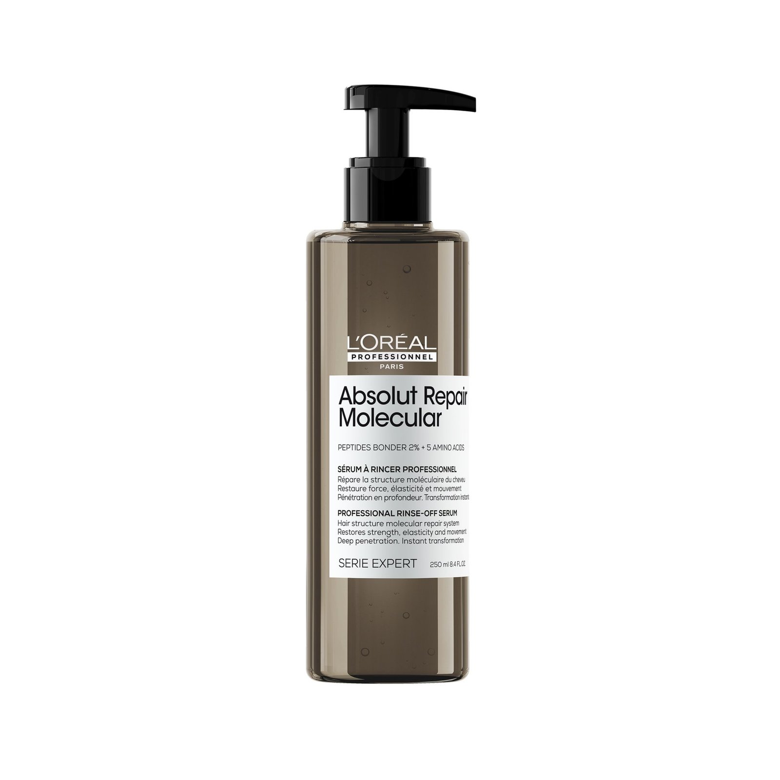 LOREAL ABSOLUT REPAIR MOLECULAR HAIR SERUM COND  250ML