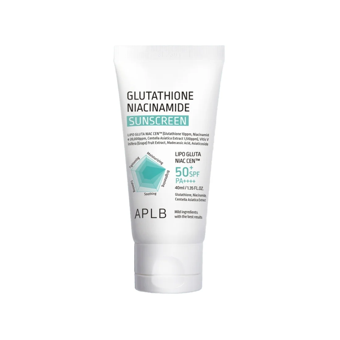 (SB) APLB GLUTATHIONE NIACINAMIDE SUNSCREEN 40ML
