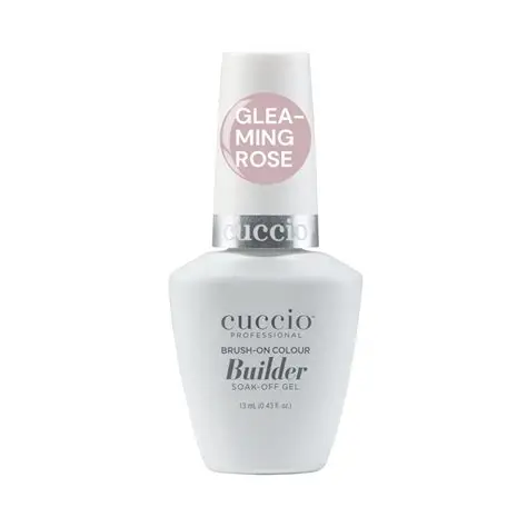 CUCCIO BRUSH-ON COLOUR BUILDER - GLEAMING ROSE 13ML