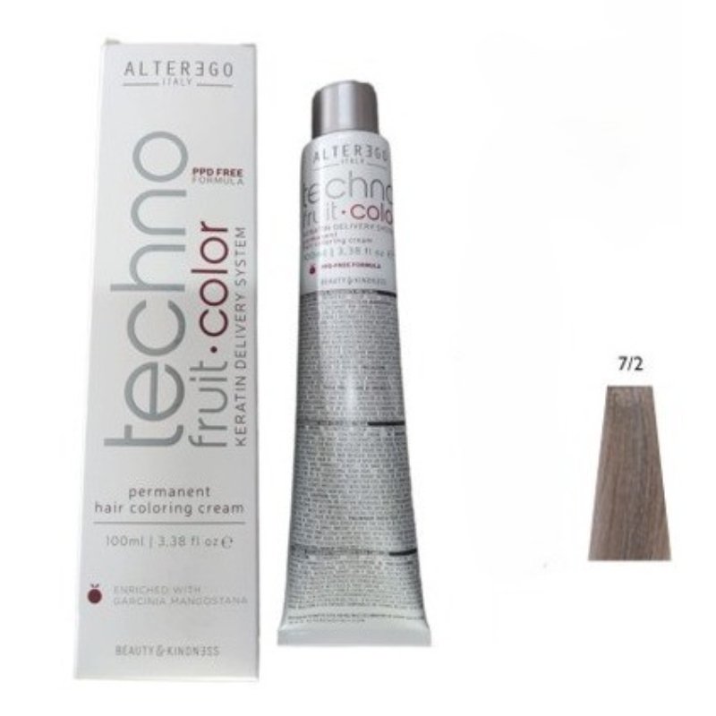 ALTEREGO TECHNOFRUIT COLOR 7/2 RUBIO IRISADO 100 ML