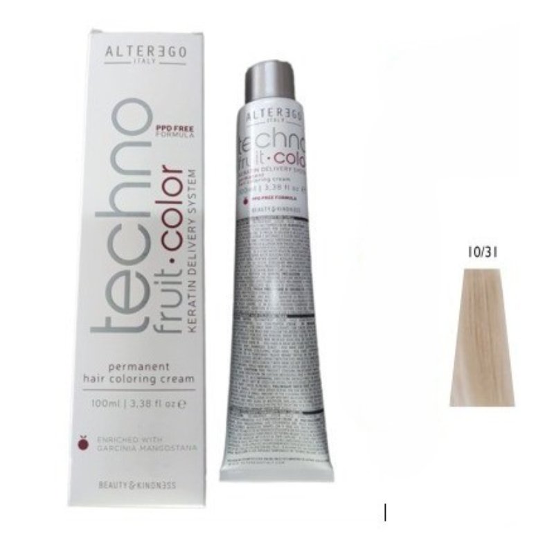 ALTEREGO TECHNOFRUIT COLOR 10/31 RUBIO PLATINO DORADO