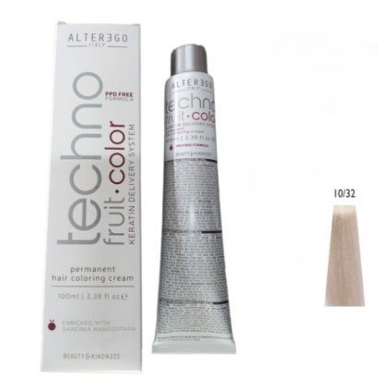 ALTEREGO TECHNOFRUIT COLOR 10/32 RUBIO PLATINO DORADO