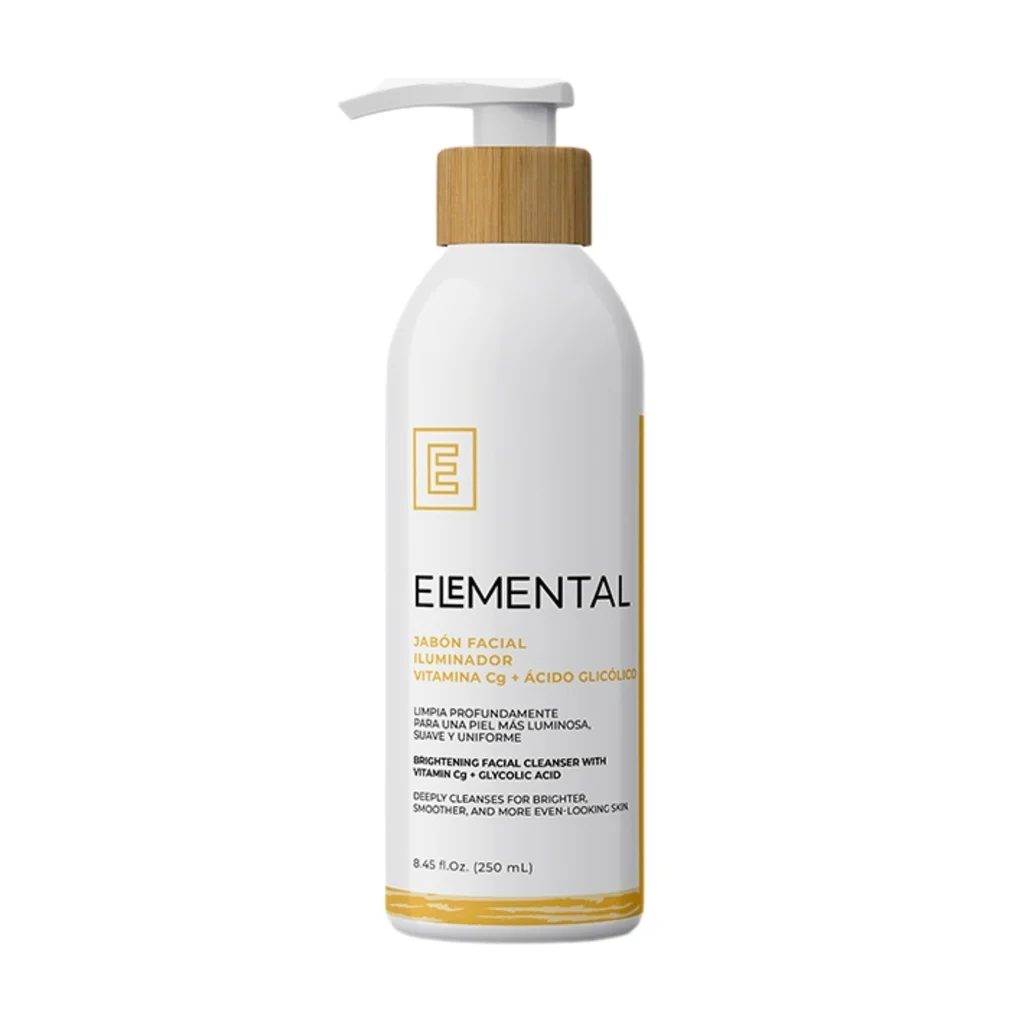 ELEMENTAL JABON FACIAL ILUMINADOR CON VITC+AG 100ml