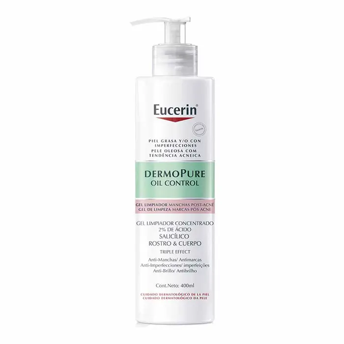 EUCERIN DERMOPURE GEL LIMP. CONCENTRADO 2%
