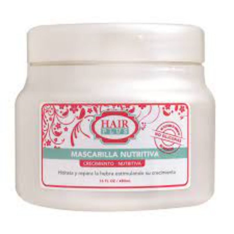 HAIR PLUS MASCARILLA NUTRITIVA 16OZ