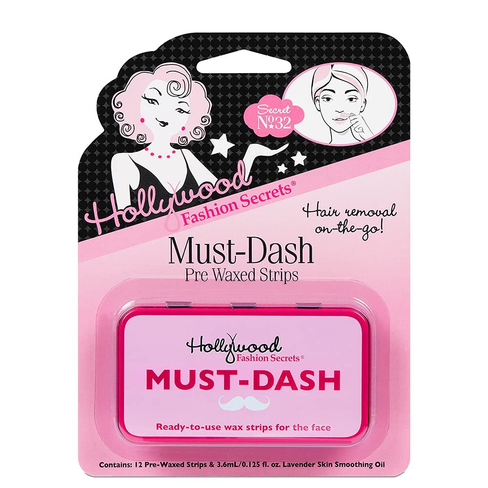 HFS MUST DASH PRE-WAX STRIPS / CERA PARA BIGOTE (12 UNDS)