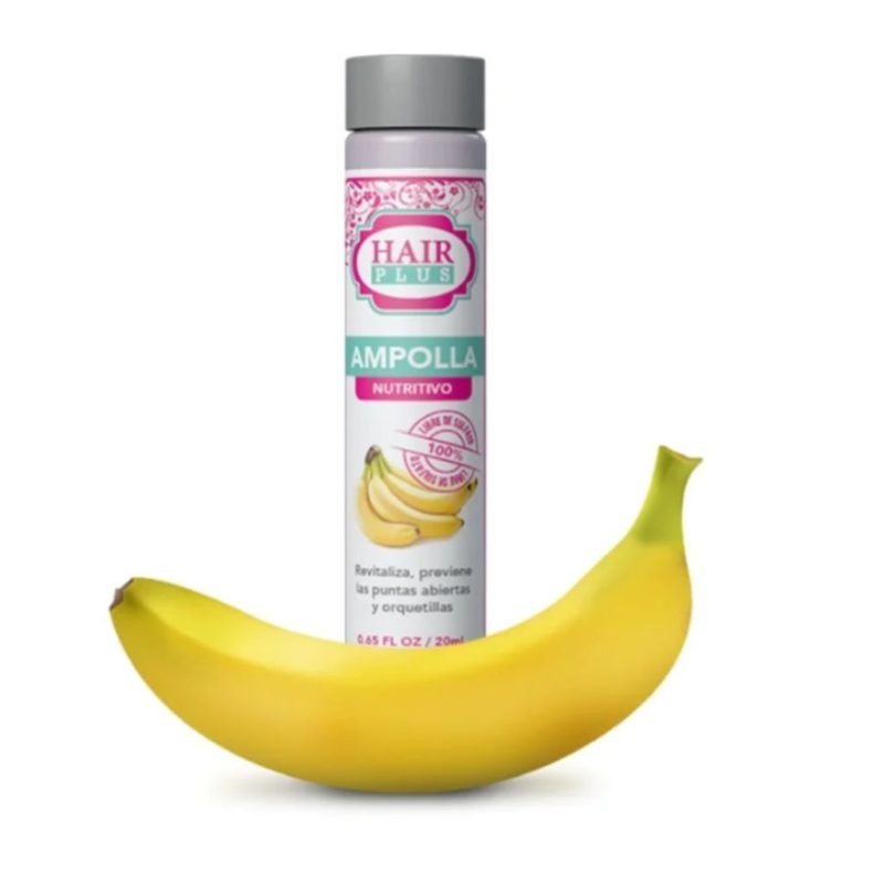 HAIR PLUS AMPOLLA DE GUINEO NUTRITIVA 20ML