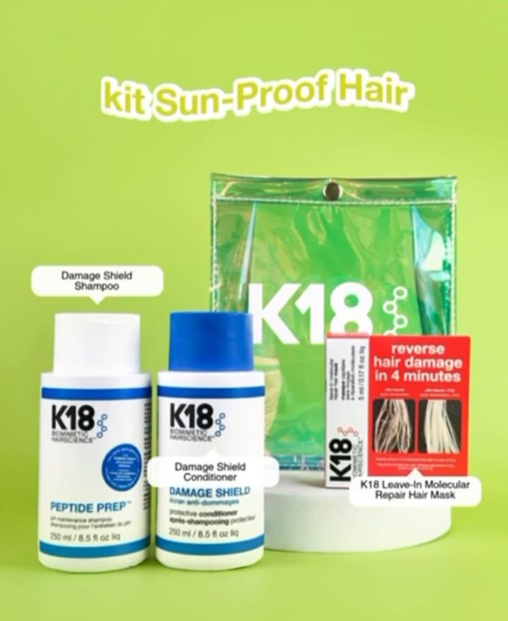K18 KIT SUN PROOF (SHAMPOO, CONDITION Y K185ML)