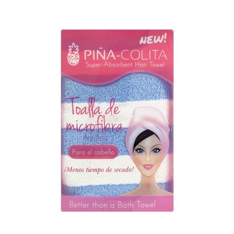 PINACOLITA TOALLA MICROFIBRA ANTIFRIZZ