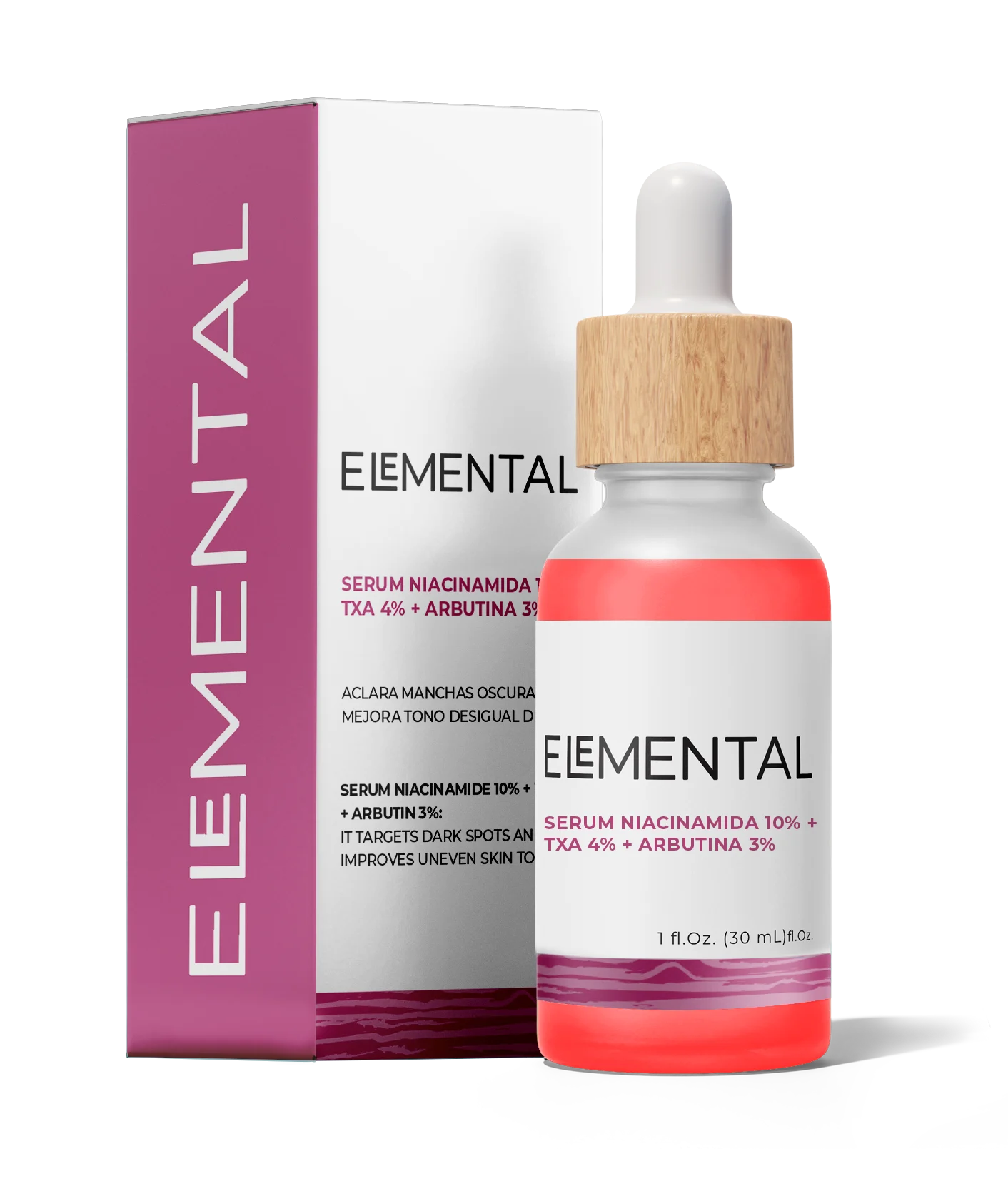 ELEMENTAL Serum Niacinamida 10%+Txa 4% + Arbutina 3% 30ML