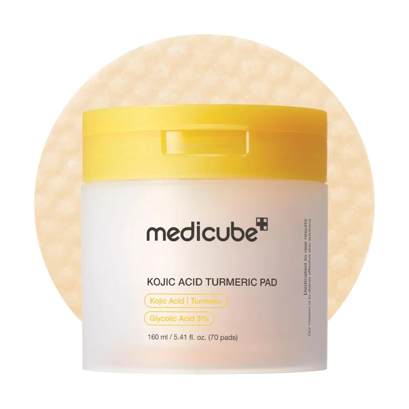 (SB) MEDICUBE KOJIC ACID TURMERIC PAD 70PCS