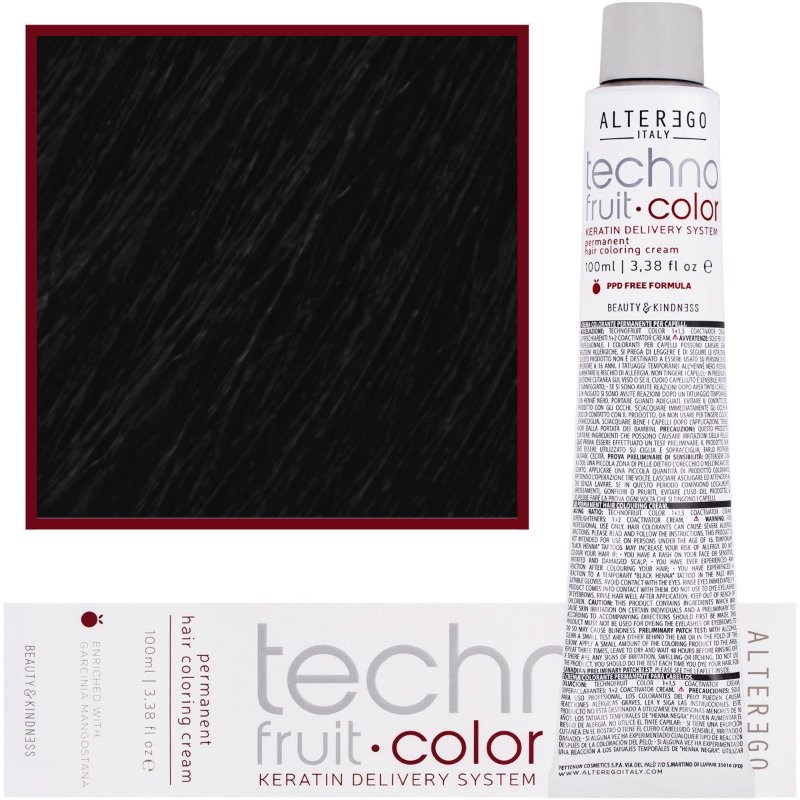 ALTEREGO TECHNOFRUIT COLOR 1/0 NEGRO