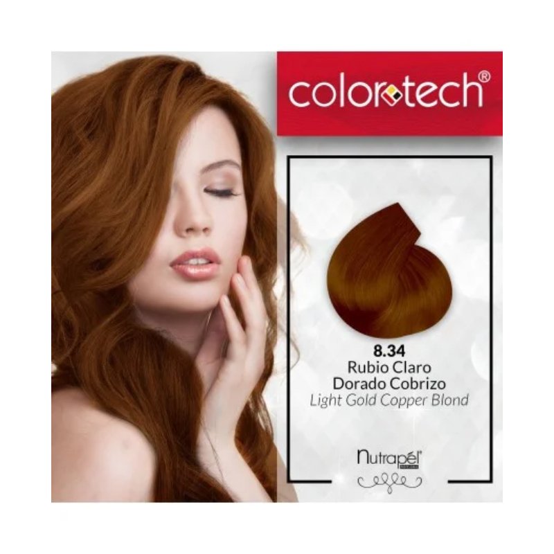 ALTEREGO TECHNOFRUIT COLOR 8/34 RUBIO CLARO DORADO