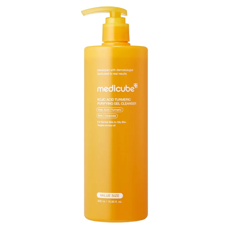 (SB) MEDICUBE KOJIC ACID TURMERIC GEL TO FOAM CLEANSER 500ML