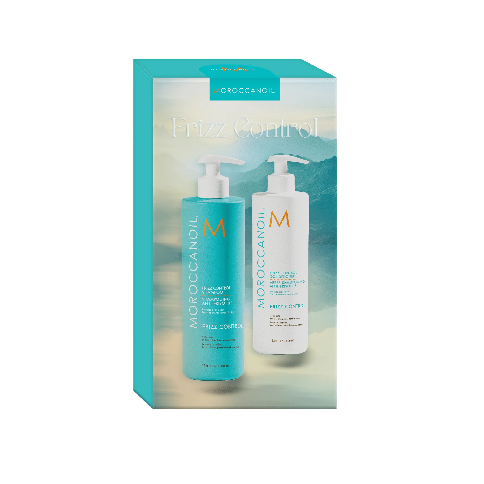 MOROCCAN OIL DUO PACK 500ML FRIZZ CONTROL